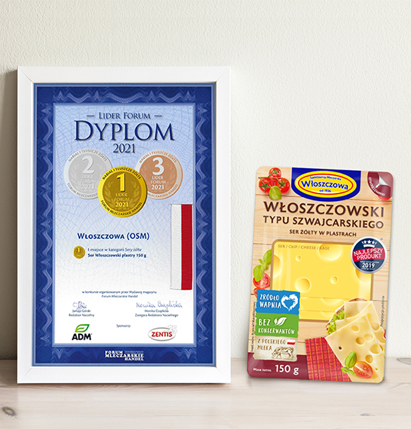 Mamy I miejsce w kategorii Sery Żółte