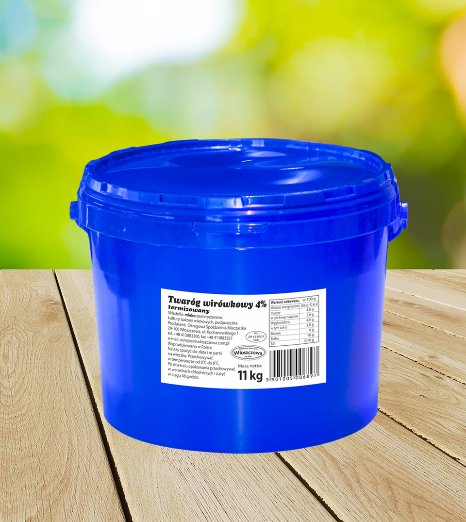 Twaróg wirówkowy 4%