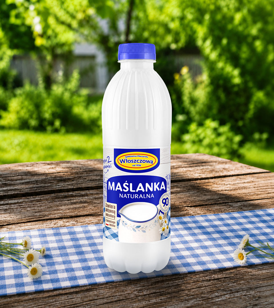 Maślanka naturalna