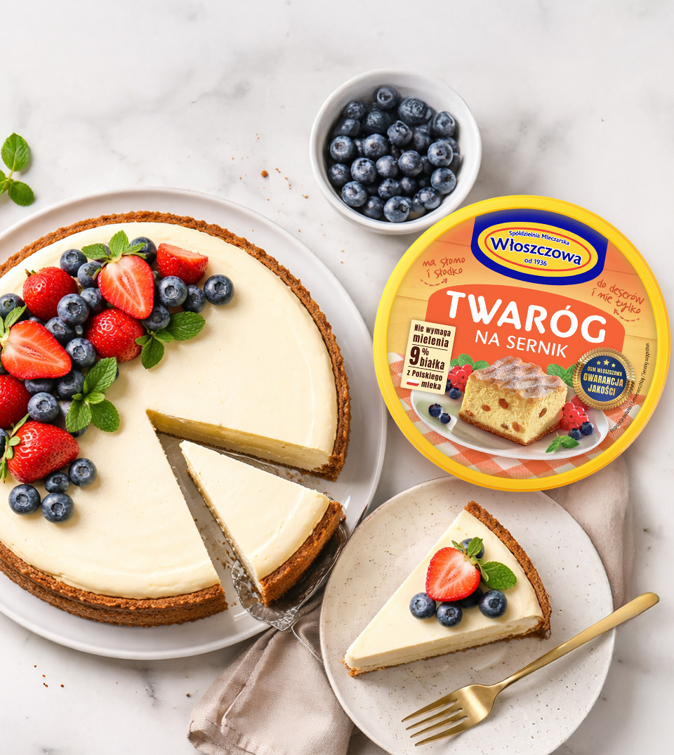 Twaróg na sernik